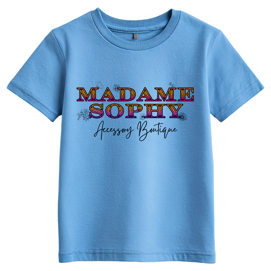 Madame Sophy Colorful Spring Design T-Shirt