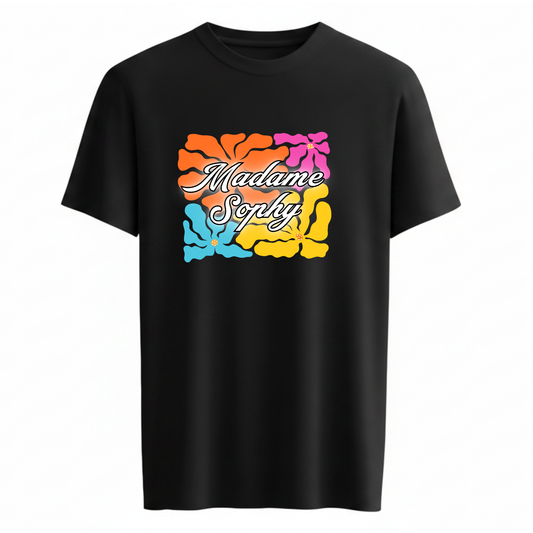 Madame Sophy Colorful Summer and Fall Design T-Shirt
