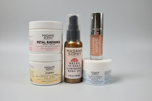 Luminous Hair, Body, Lips and Face Set