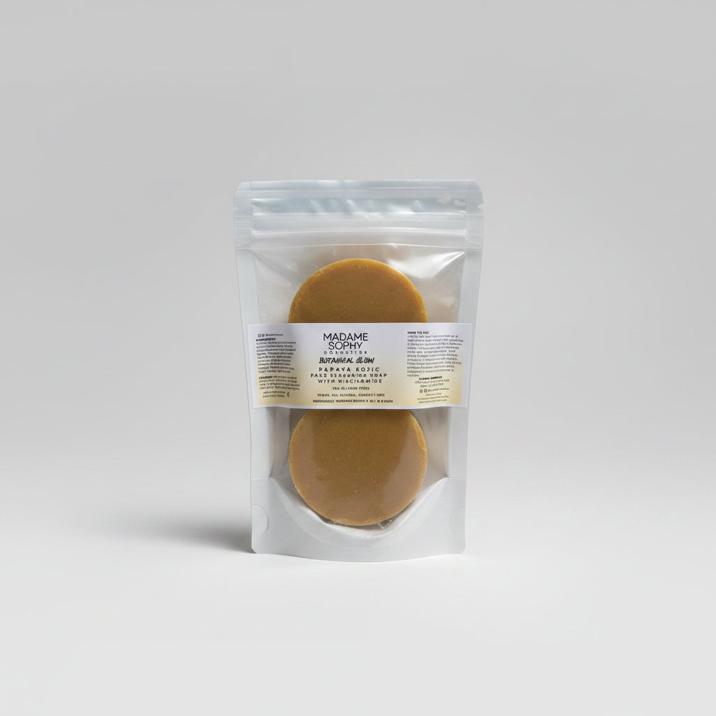Papaya Kojic Face Cleansing Soap