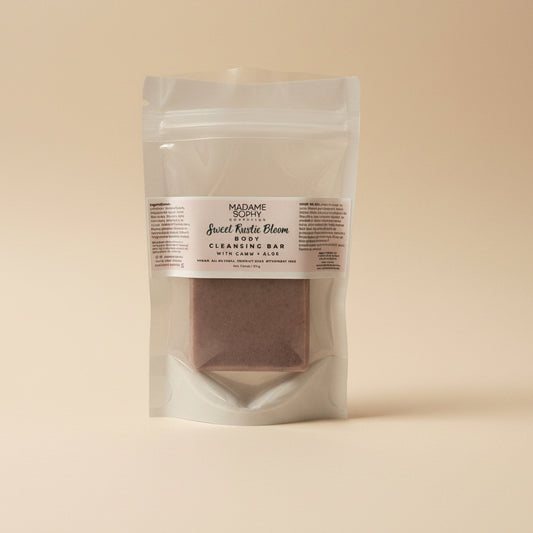Sweet Rustic Bloom Camu + Aloe Body Cleansing Bar