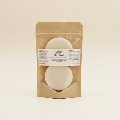 AM Reset Clarifying Face Cleansing Soap with Mandelic + Azelaic Acid