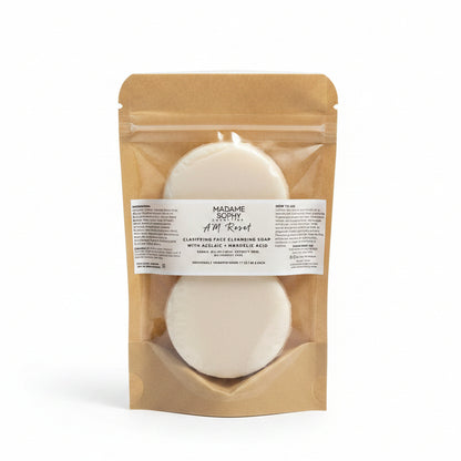 AM Reset Clarifying Face Cleansing Soap with Mandelic + Azelaic Acid