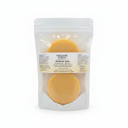 Papaya Kojic Glowing Face Cleansing Soap