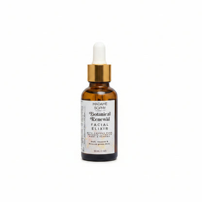 Botanical Renewal Facial Elixir - For dull, uneven, blemish prone skin