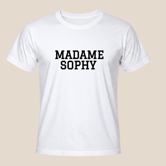 Madame Sophy Boutique Classic Design T-Shirt