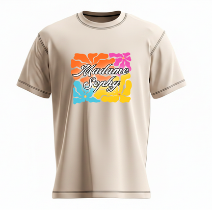 Madame Sophy Colorful Summer and Fall Design T-Shirt