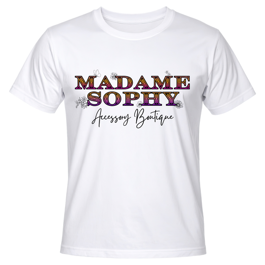Madame Sophy Colorful Spring Design T-Shirt