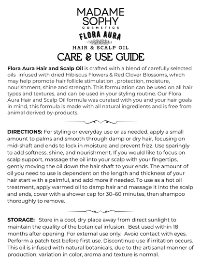 Flora Aura Hair Oil
