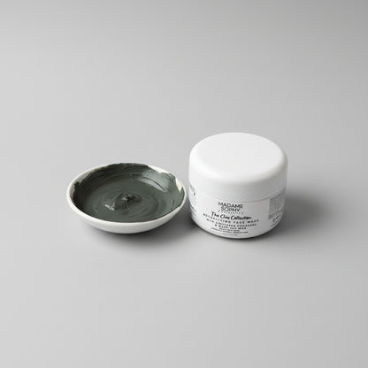 Hydrating Clay Face Mask with Green and Purple Clay
