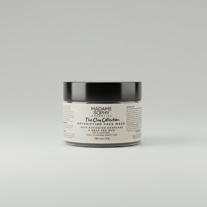 Gentle Clay Face Mask with Pink Clay and Blue Serbian Clay