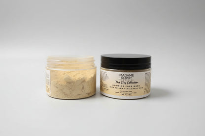 Gentle Clay Face Mask with Pink Clay and Blue Serbian Clay