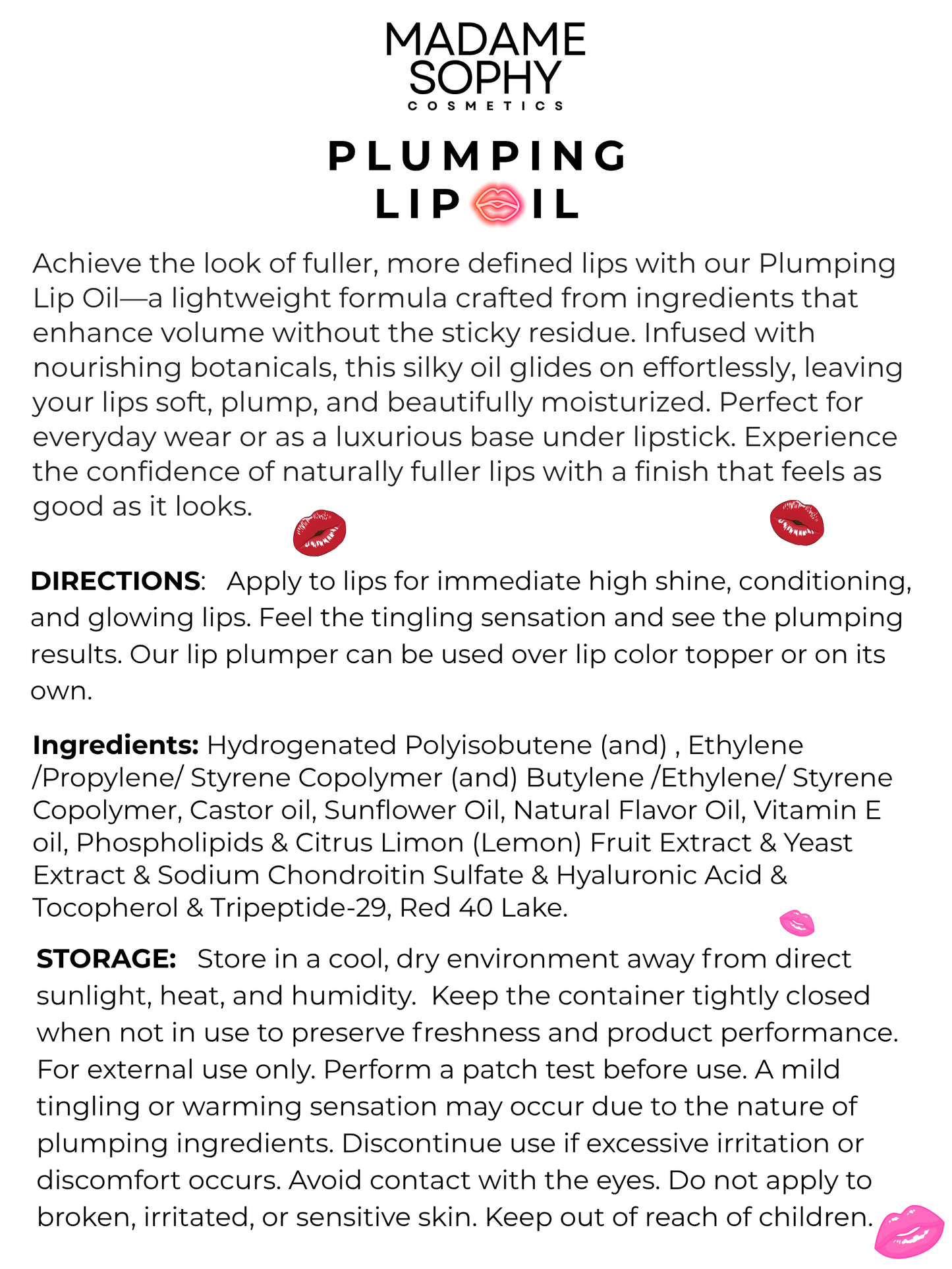 Plumping Lip Oil